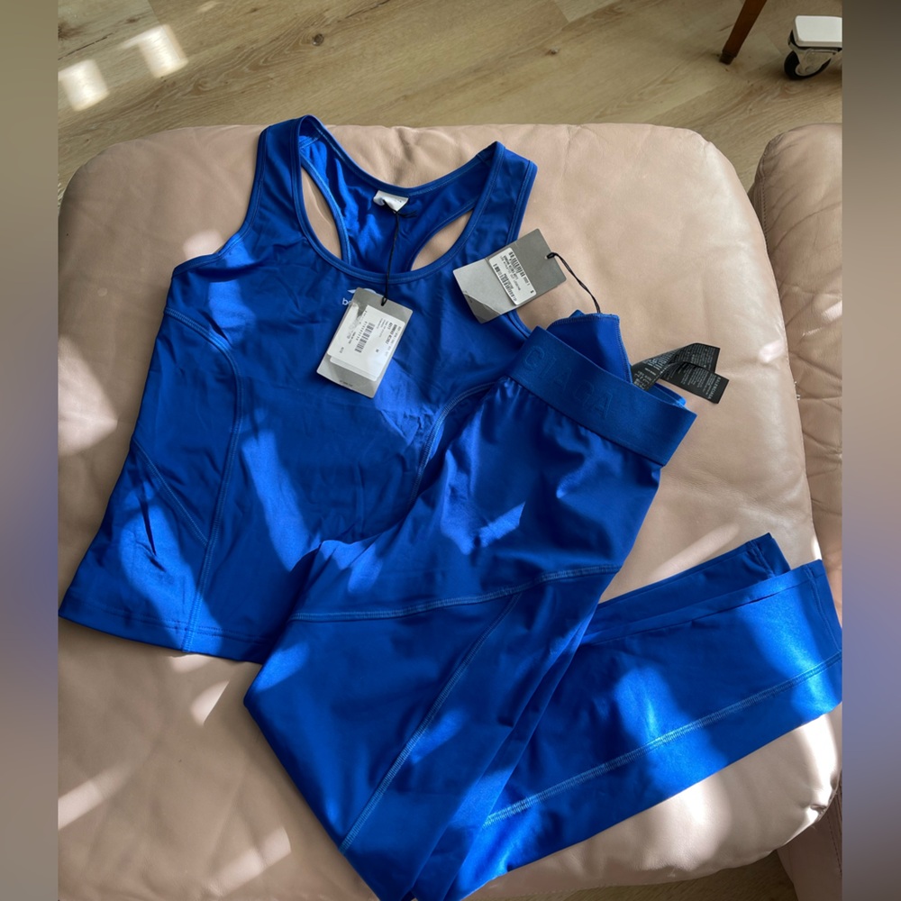 Balenciaga Electric Blue Athletic Tank Top
